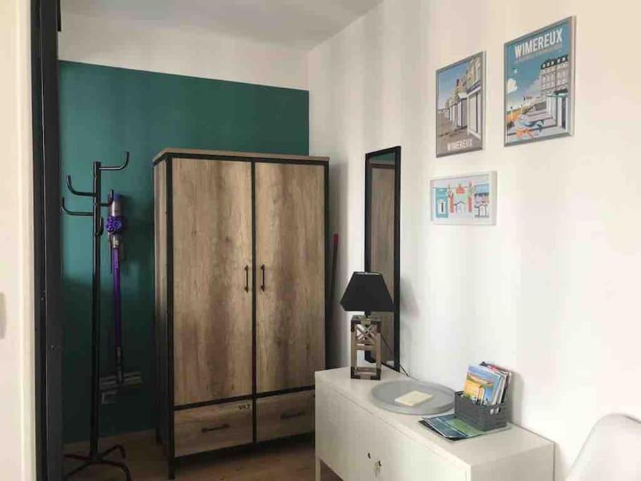 Studio Le P'Tit Wims A 350 M De La Plage Wimereux Bagian luar foto